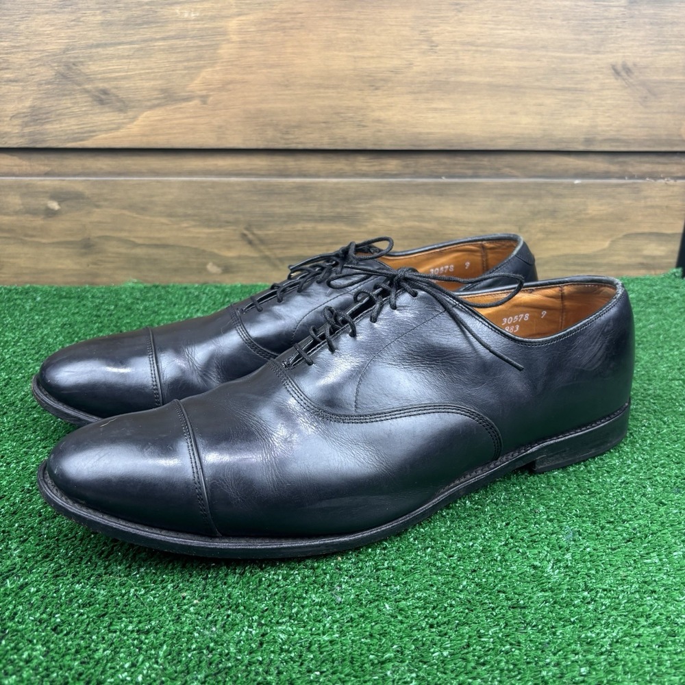 Allen Edmonds Black Leather Oxfords